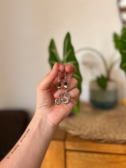 Boucle d’oreille Caméléa