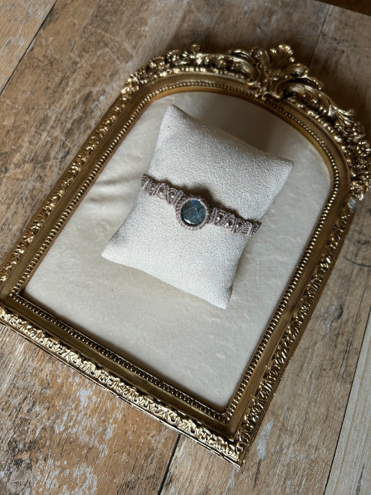 Bracelet ornement mini labradorite