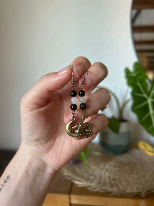 Boucle d’oreille Nyx